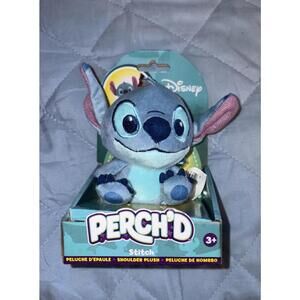 DEAL🔥Stitch Disney Perch’s Plush Stuffed Animal NIP! Wearable Toy